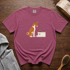 Basenji T-Shirt — Berry