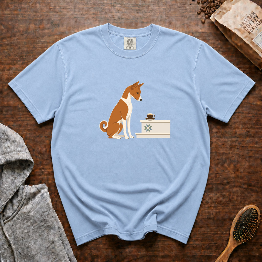 Basenji T-Shirt — Chambray