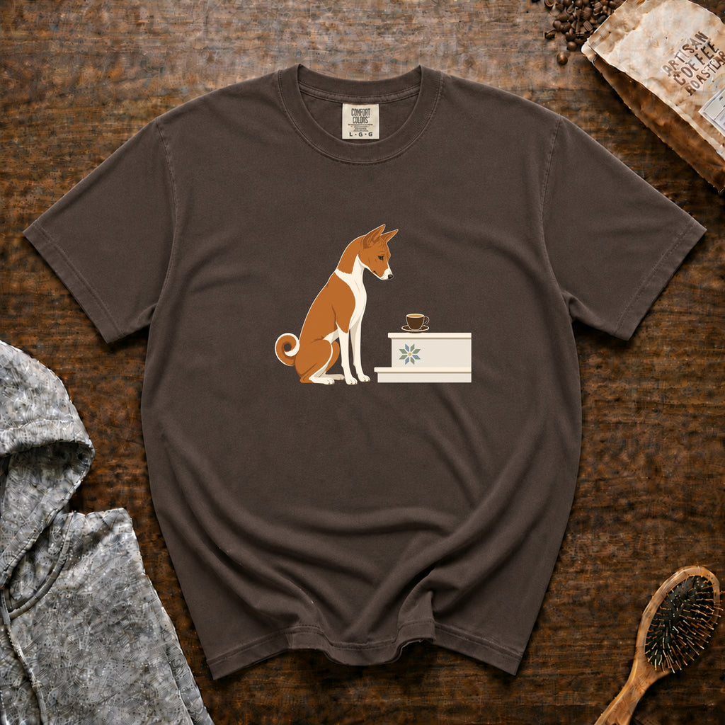 Basenji T-Shirt — Espresso