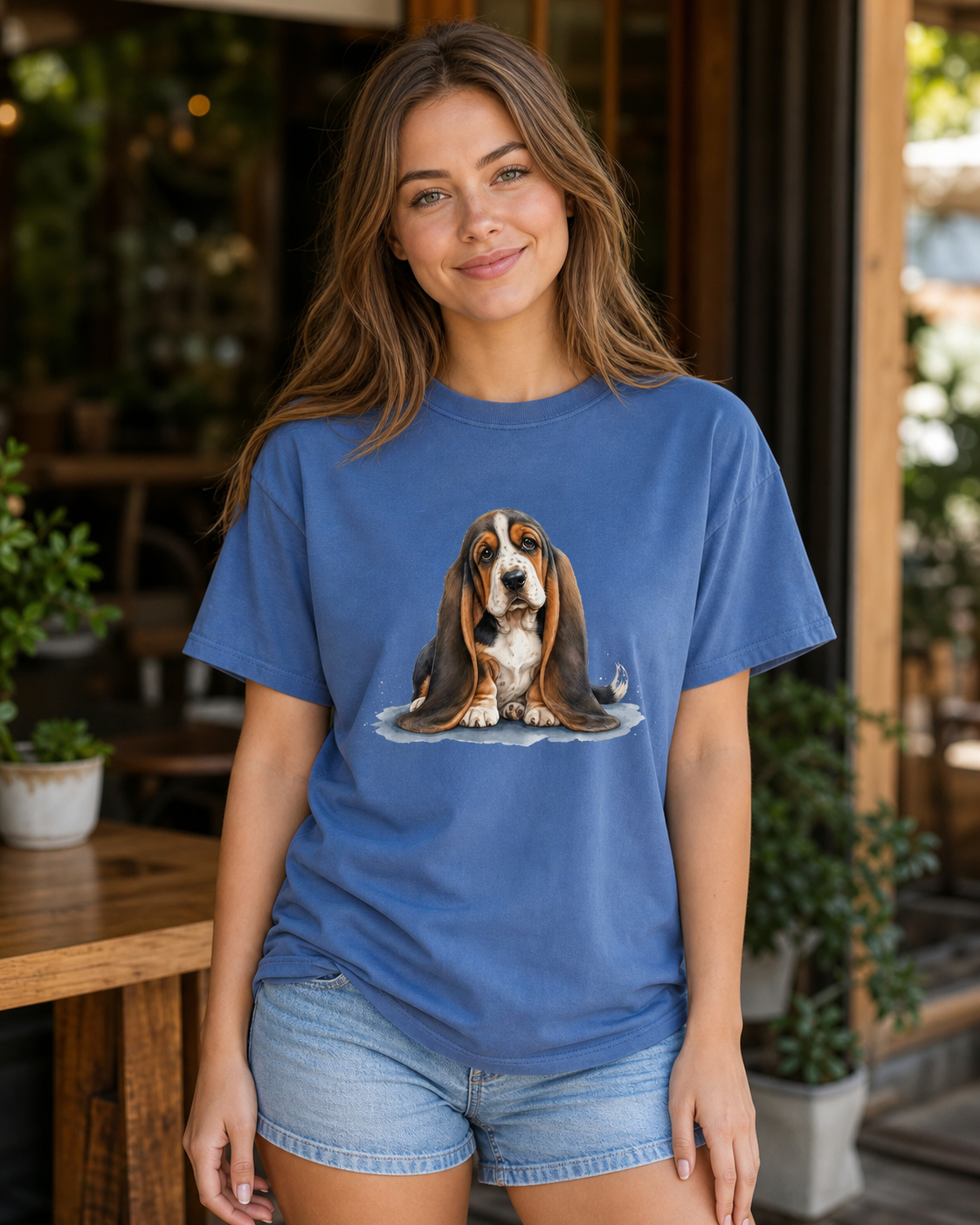 Basset Ears Everywhere T-Shirt | Basset Hound Dog Lover Tee