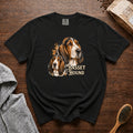 Basset Hound T-Shirt — Black