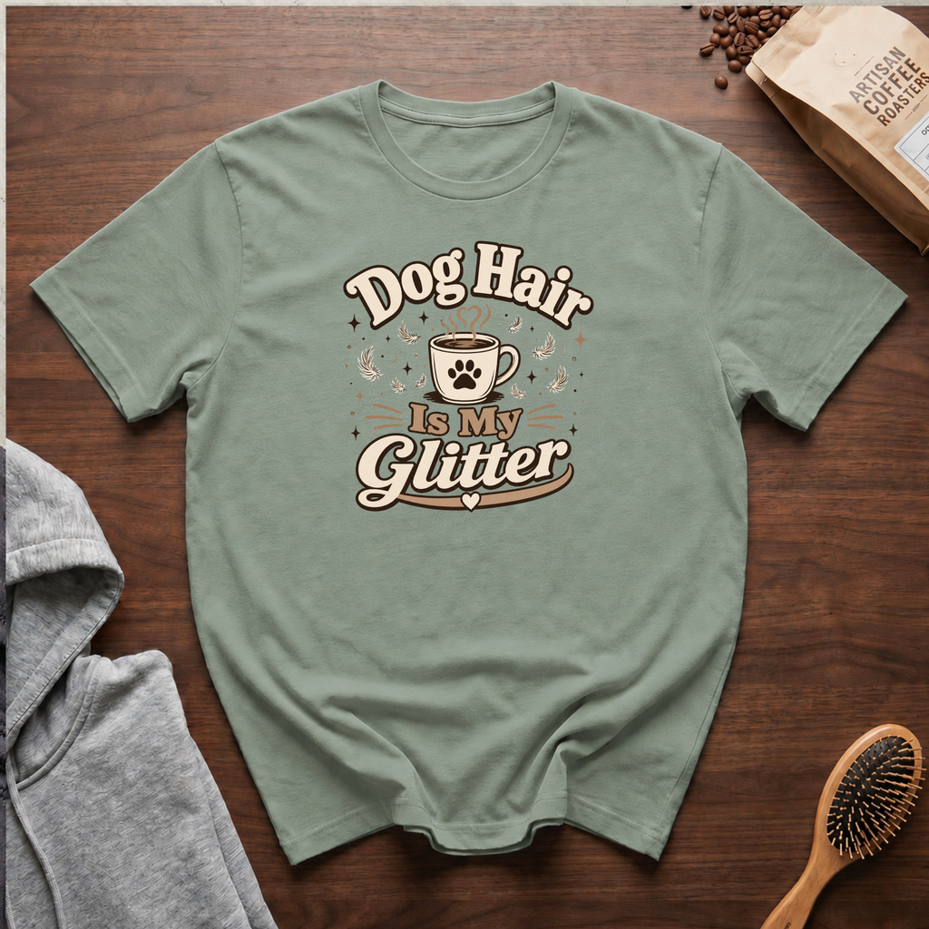 Dog Hair is my Glitter T-Shirt