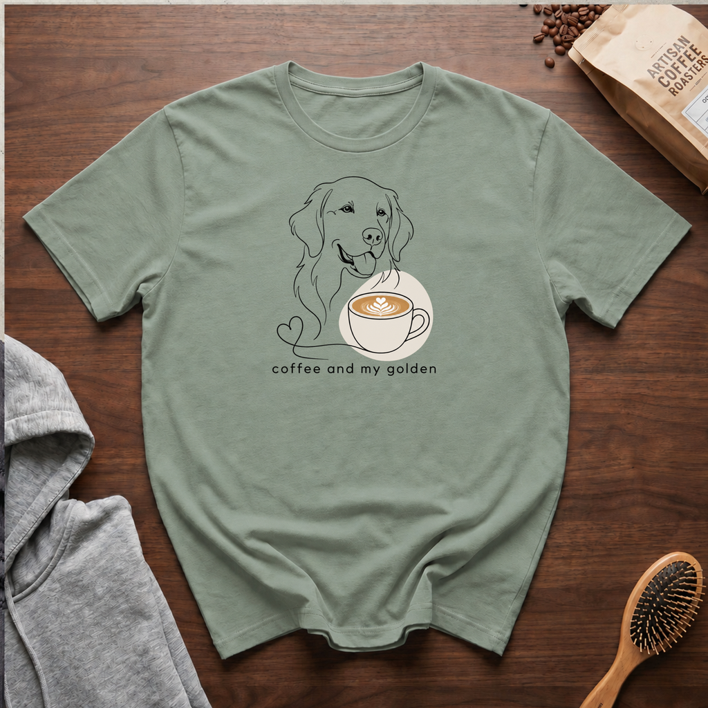 Coffee and My Golden T-Shirt