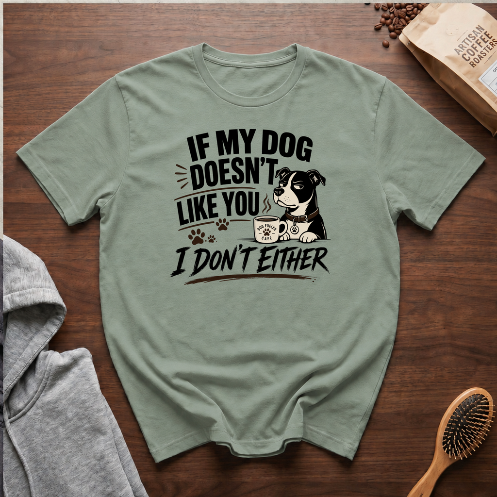 If My Dog Doesn't Like You I Don't Either T-Shirt
