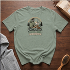 Fatherhood Coffee and Dogs T-Shirt