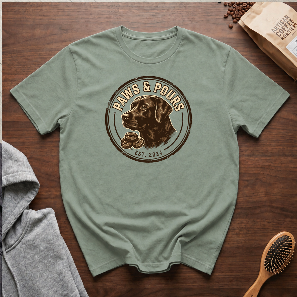 Paws and Pours T-Shirt
