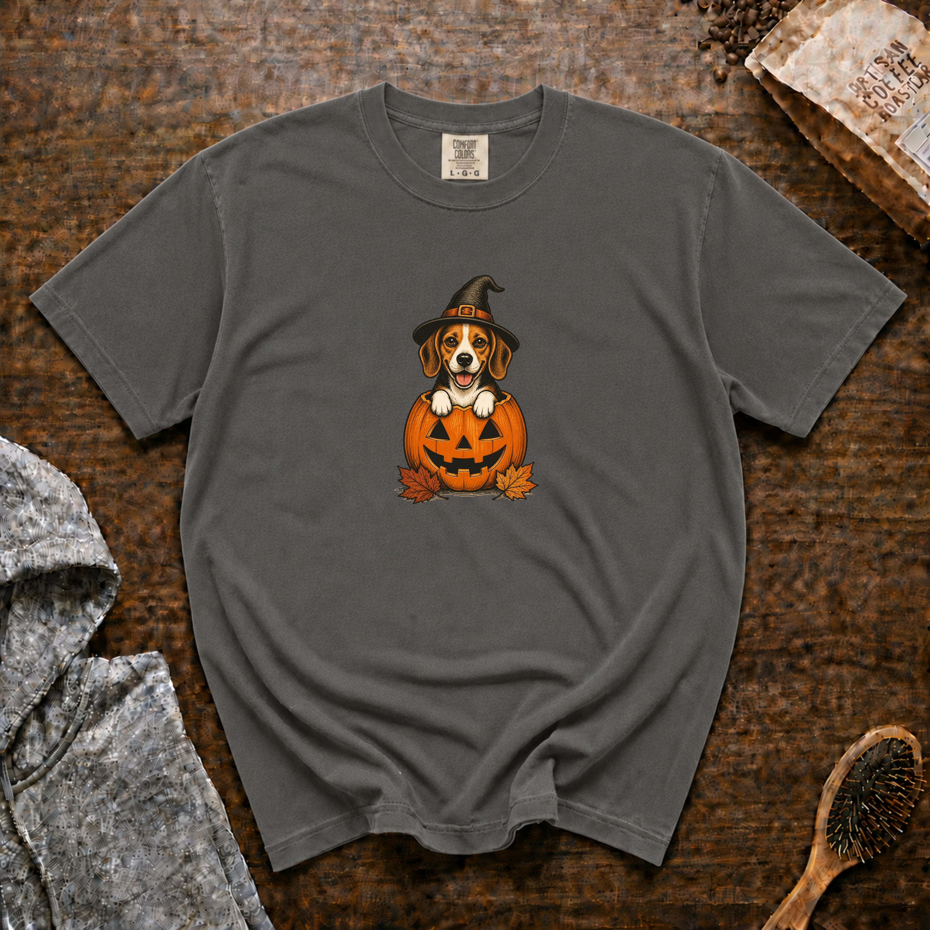 Beagle Halloween T-Shirt — Pepper