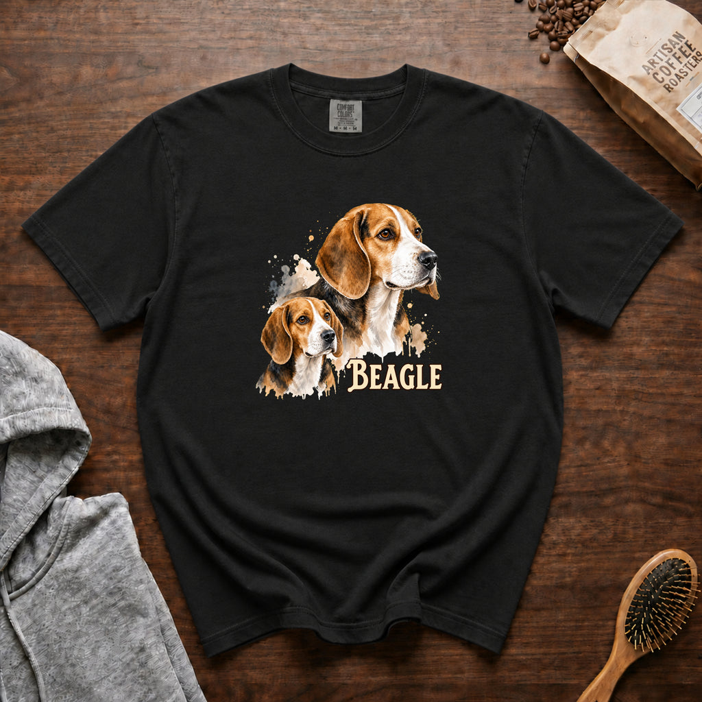 Beagle T-Shirt — Black