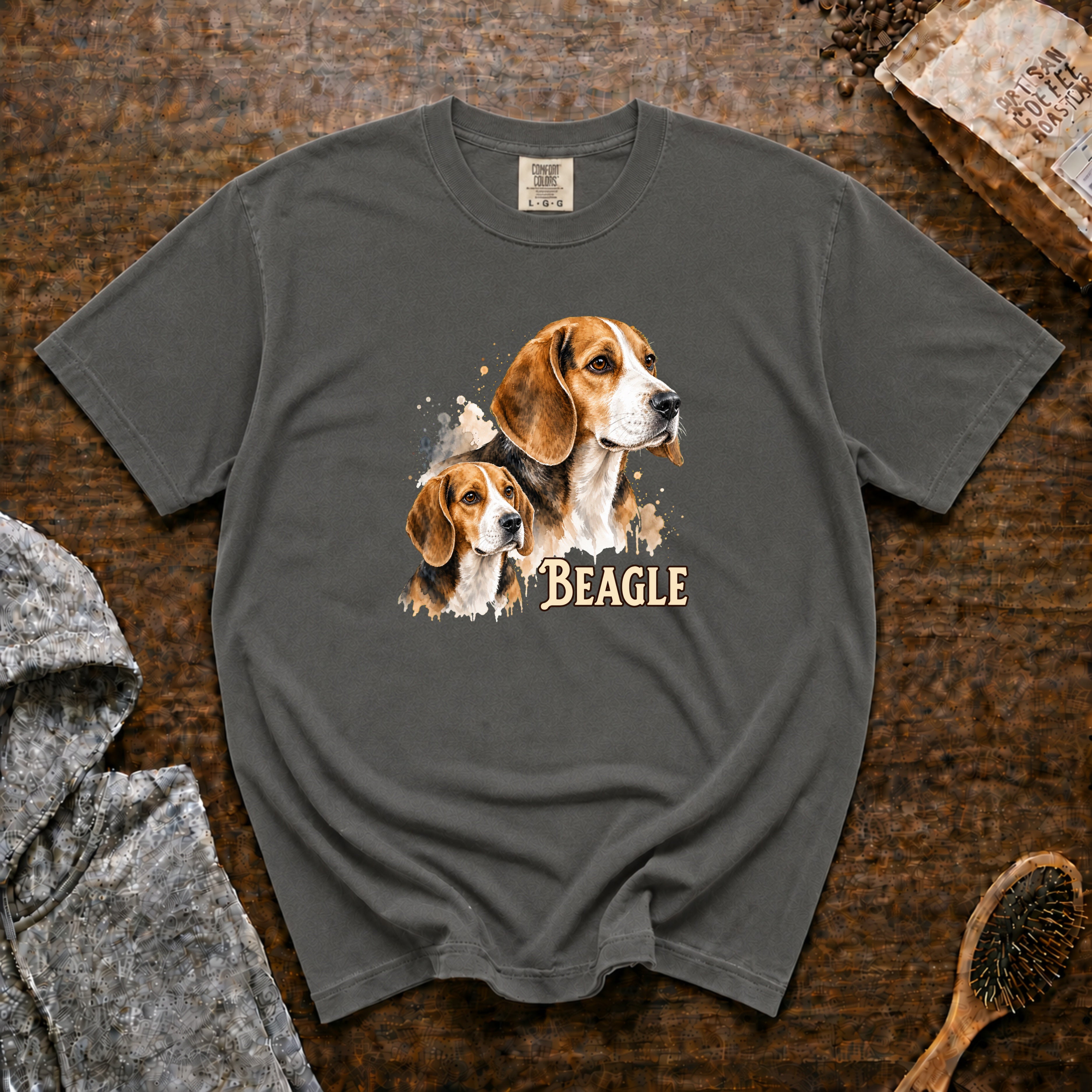 Beagle T-Shirt — Pepper
