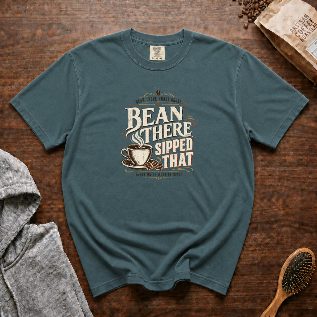 Bean There Sipped That T-Shirt — Blue Spruce