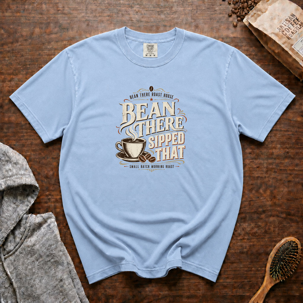 Bean There Sipped That T-Shirt — Chambray