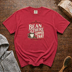 Bean There Sipped That T-Shirt — Crimson