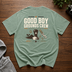 Good Boy Grounds Crew Snow Washed Oversized Cotton T-Shirt