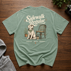 Sidewalk Regular Snow Washed Oversized Cotton T-Shirt