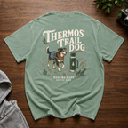 Thermos Trail Dog Cabin Wash Oversized Cotton T-Shirt