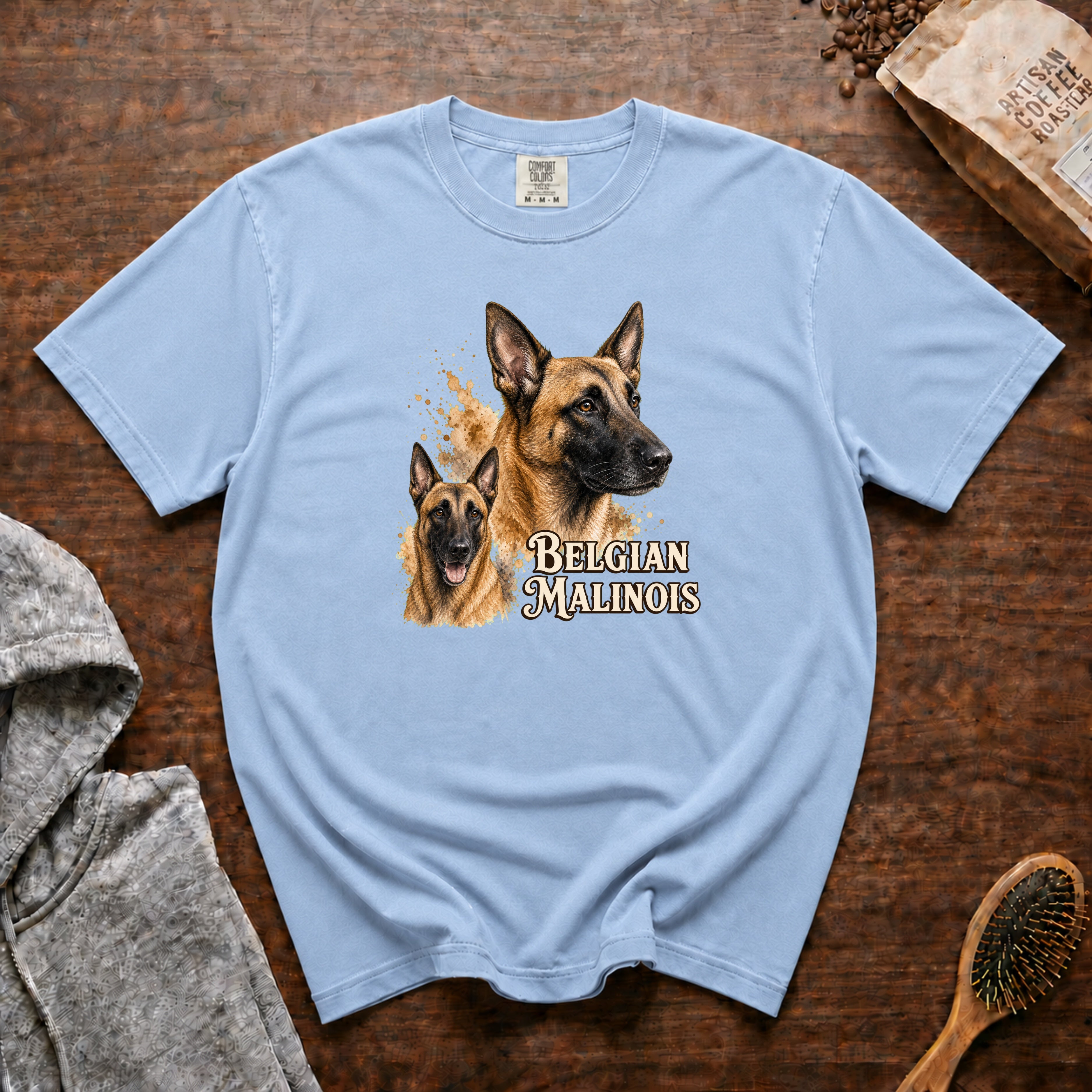 Belgian Malinois T-Shirt — Chambray