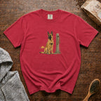 Belgian Malinois T-Shirt — Crimson