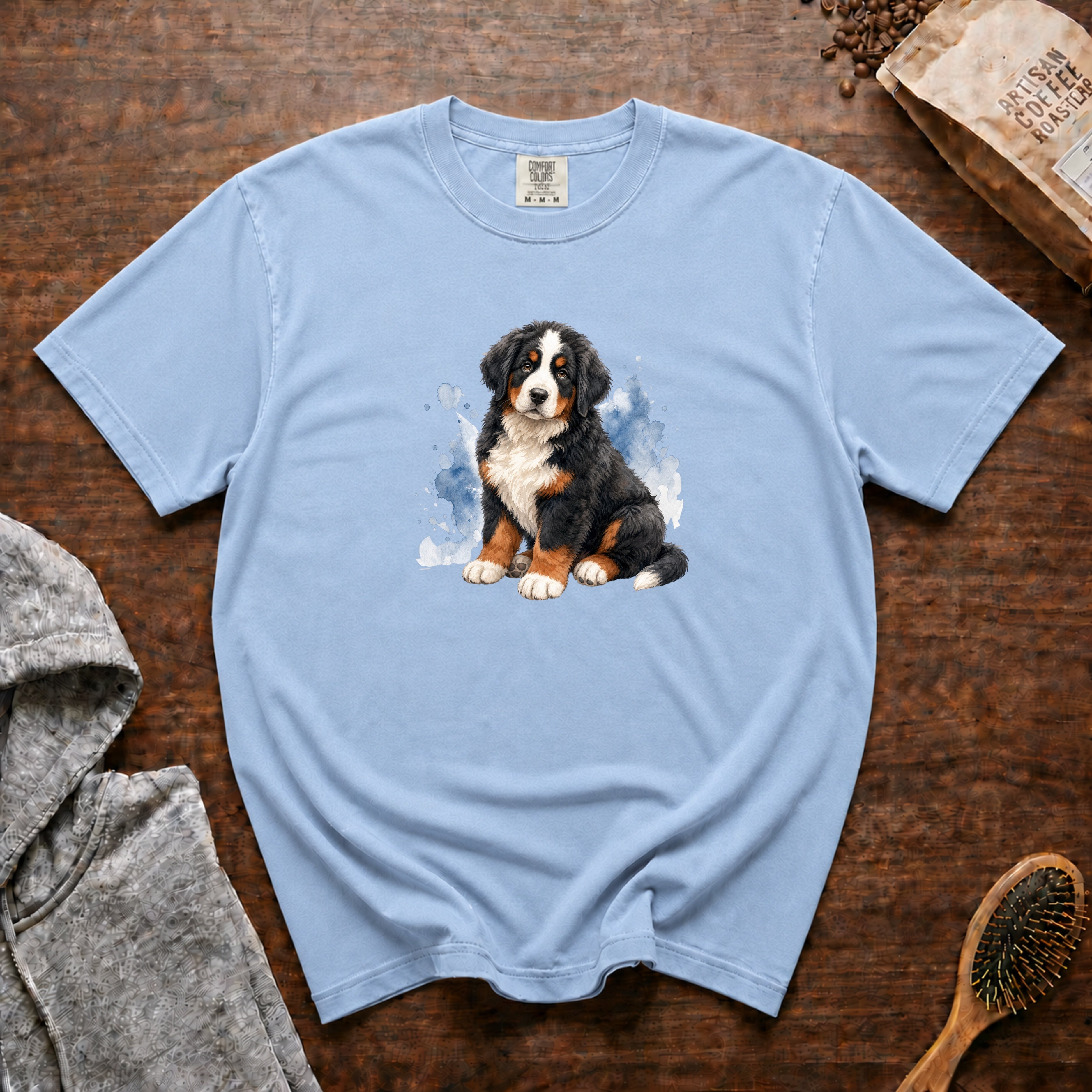 Bernese Gentle Giant T-Shirt — Chambray