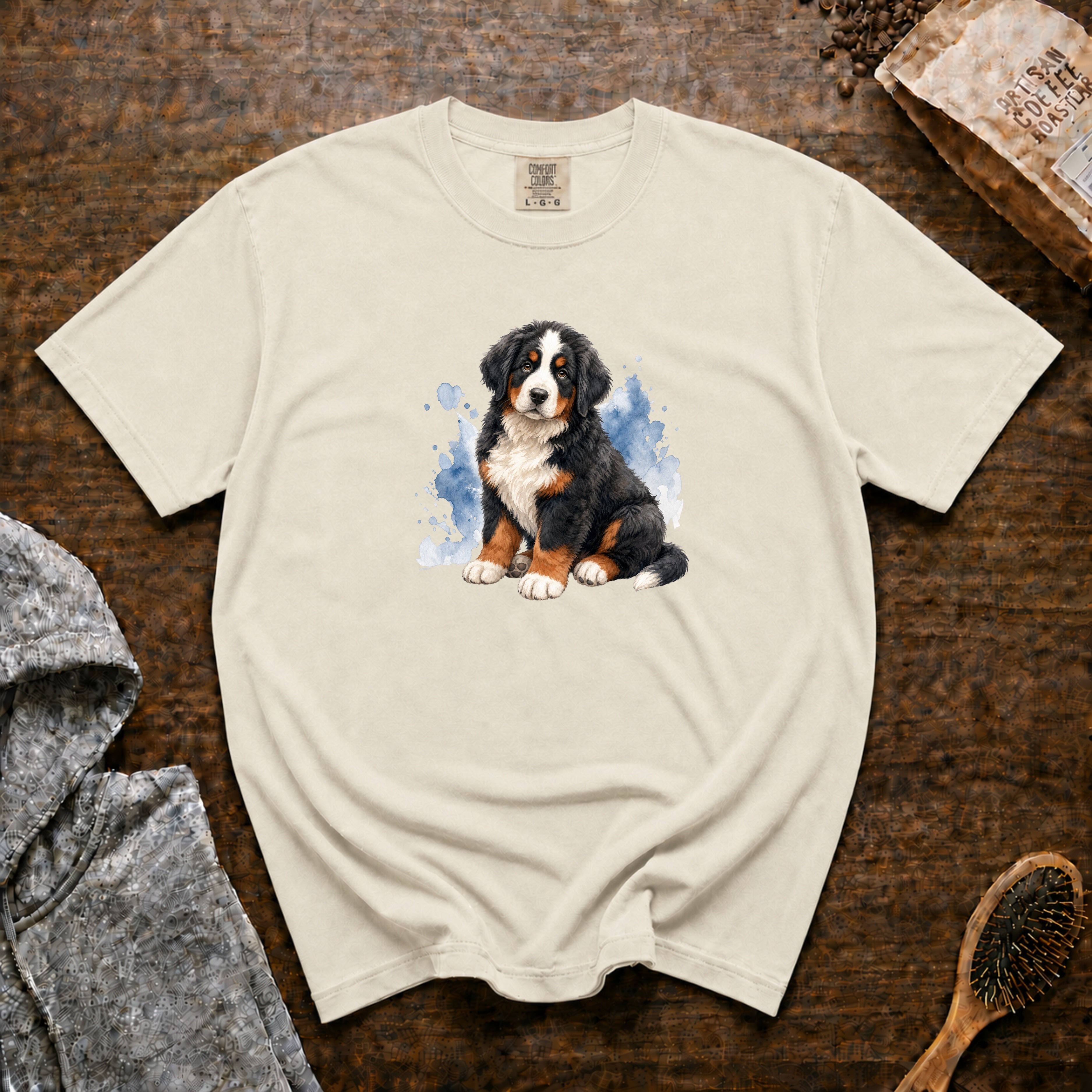 Bernese Gentle Giant T-Shirt — Ivory