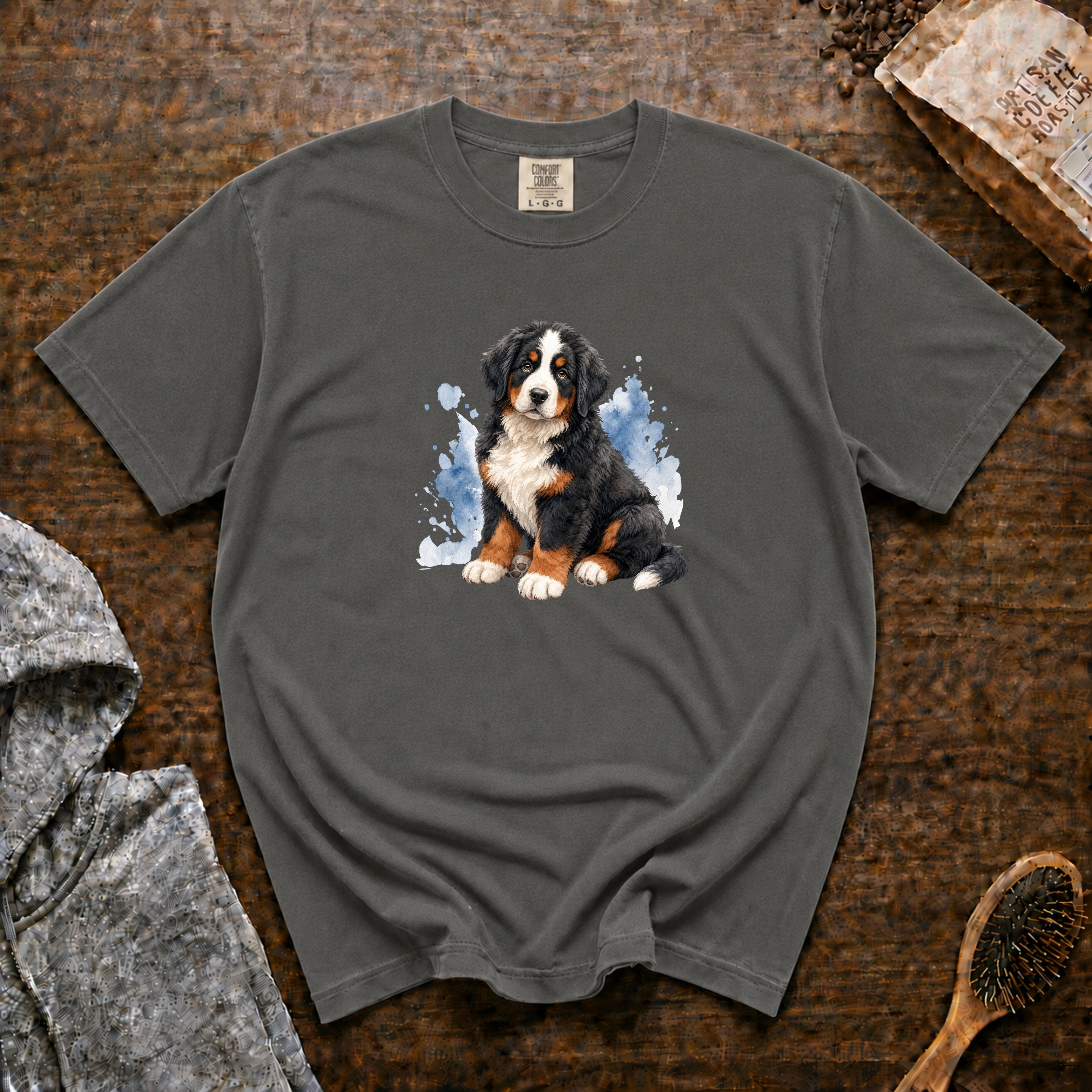 Bernese Gentle Giant T-Shirt — Pepper