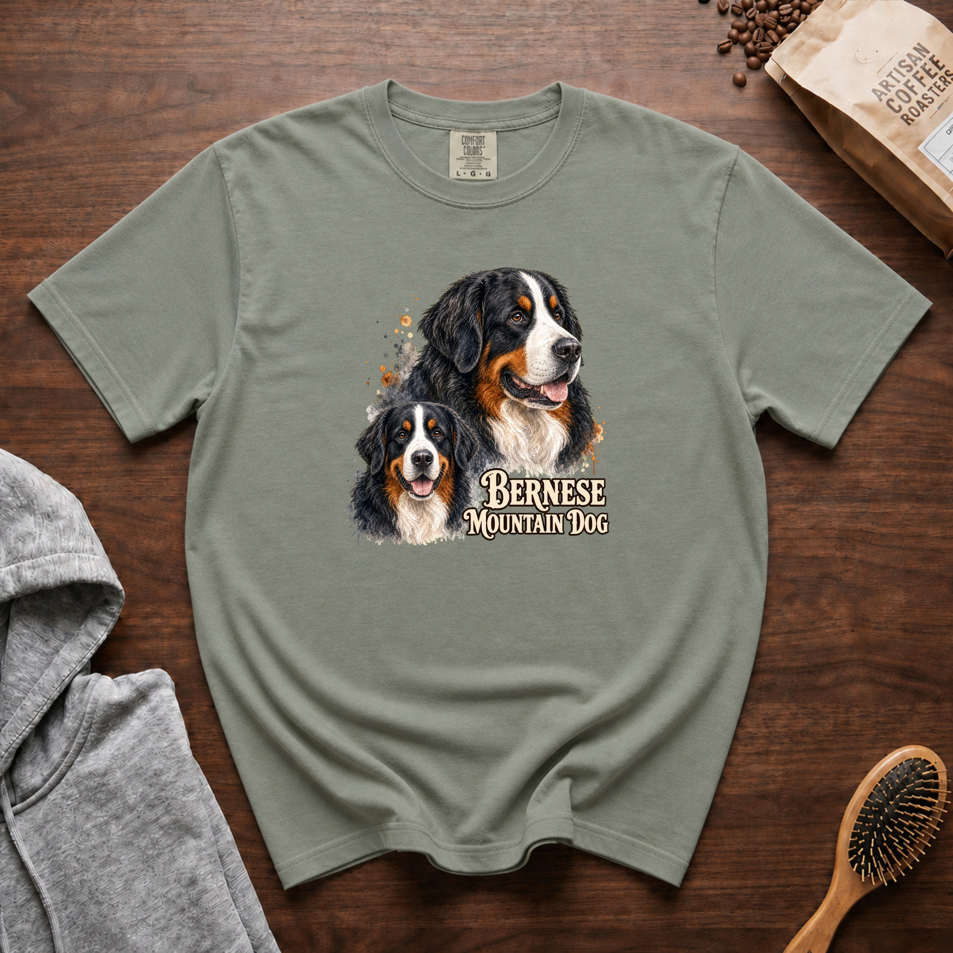 Bernese Mountain Dog T-Shirt — Bay