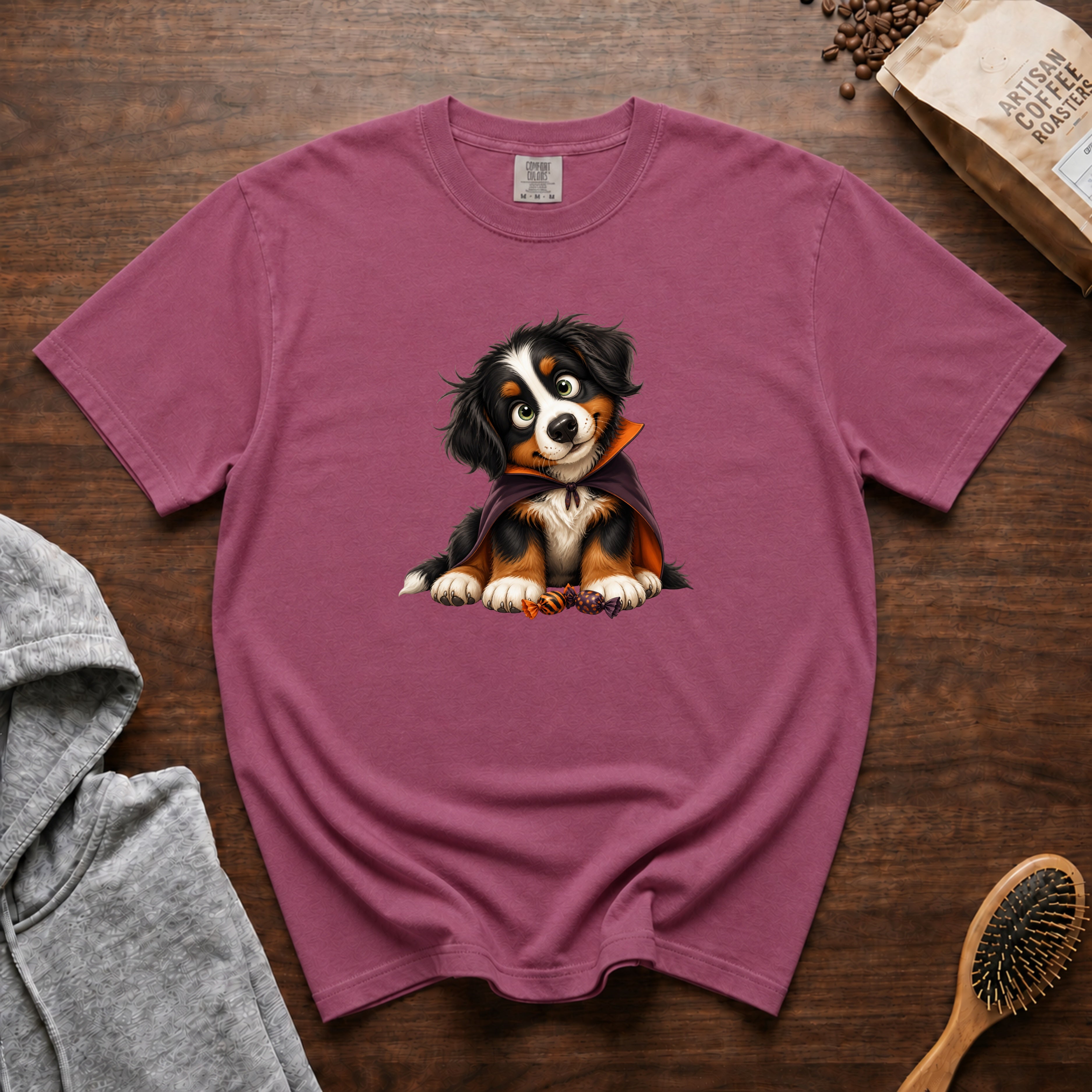 Bernese Mountain Dog T-Shirt — Berry