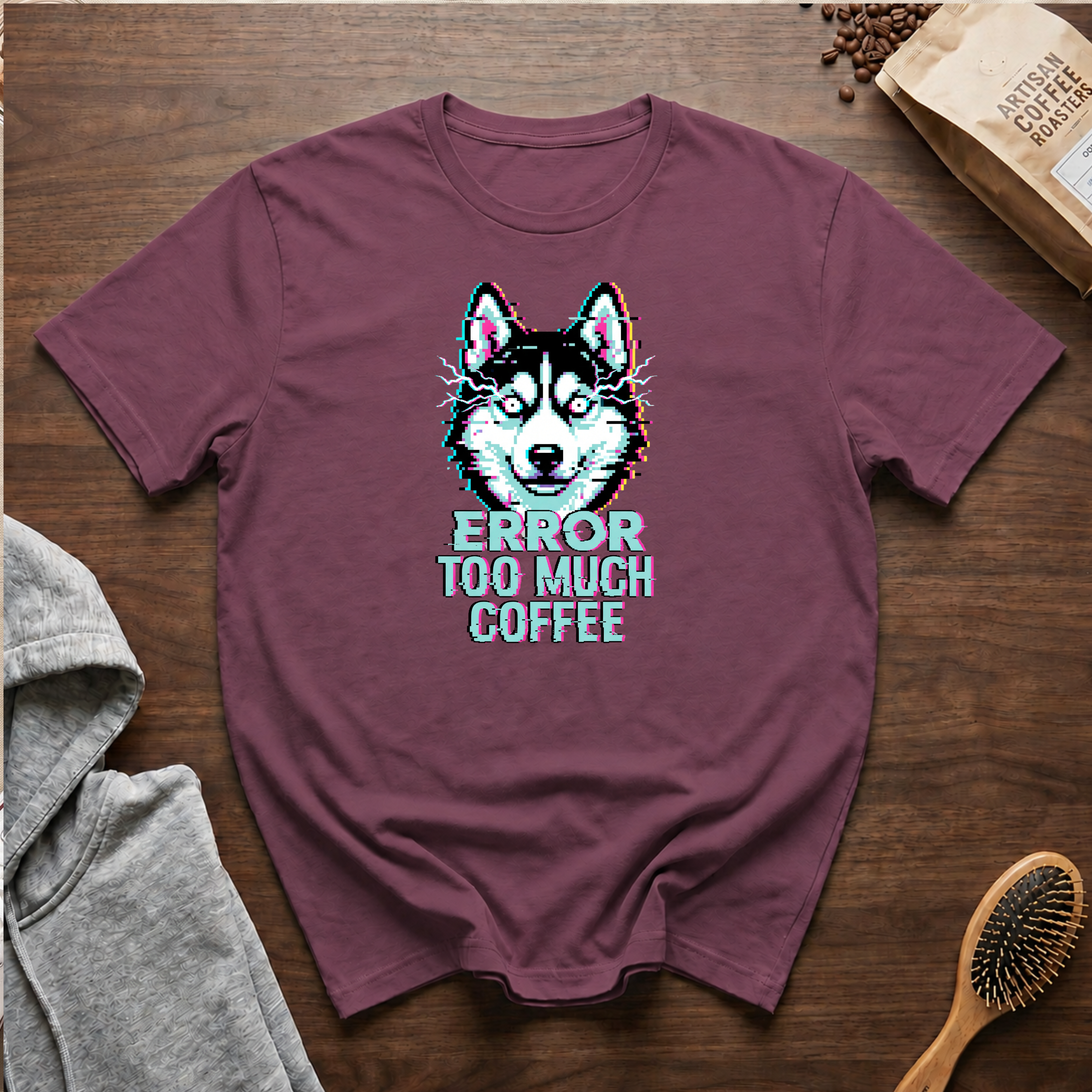 Error Too Much Coffee T-Shirt