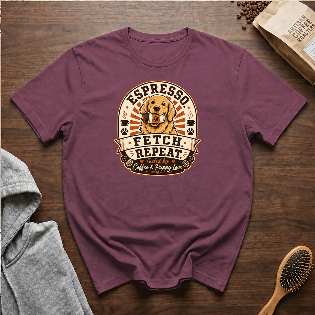 Espresso Fetch Retreat T-Shirt