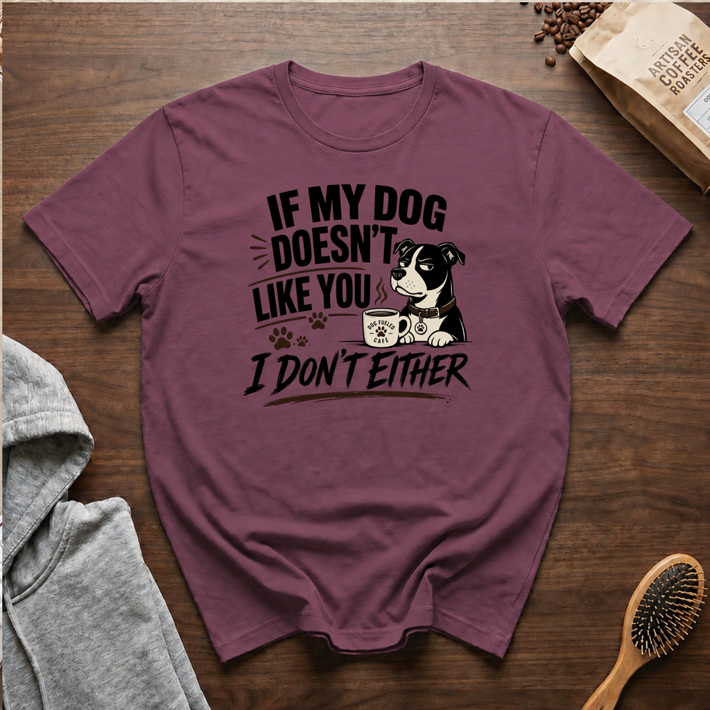 If My Dog Doesn't Like You I Don't Either T-Shirt