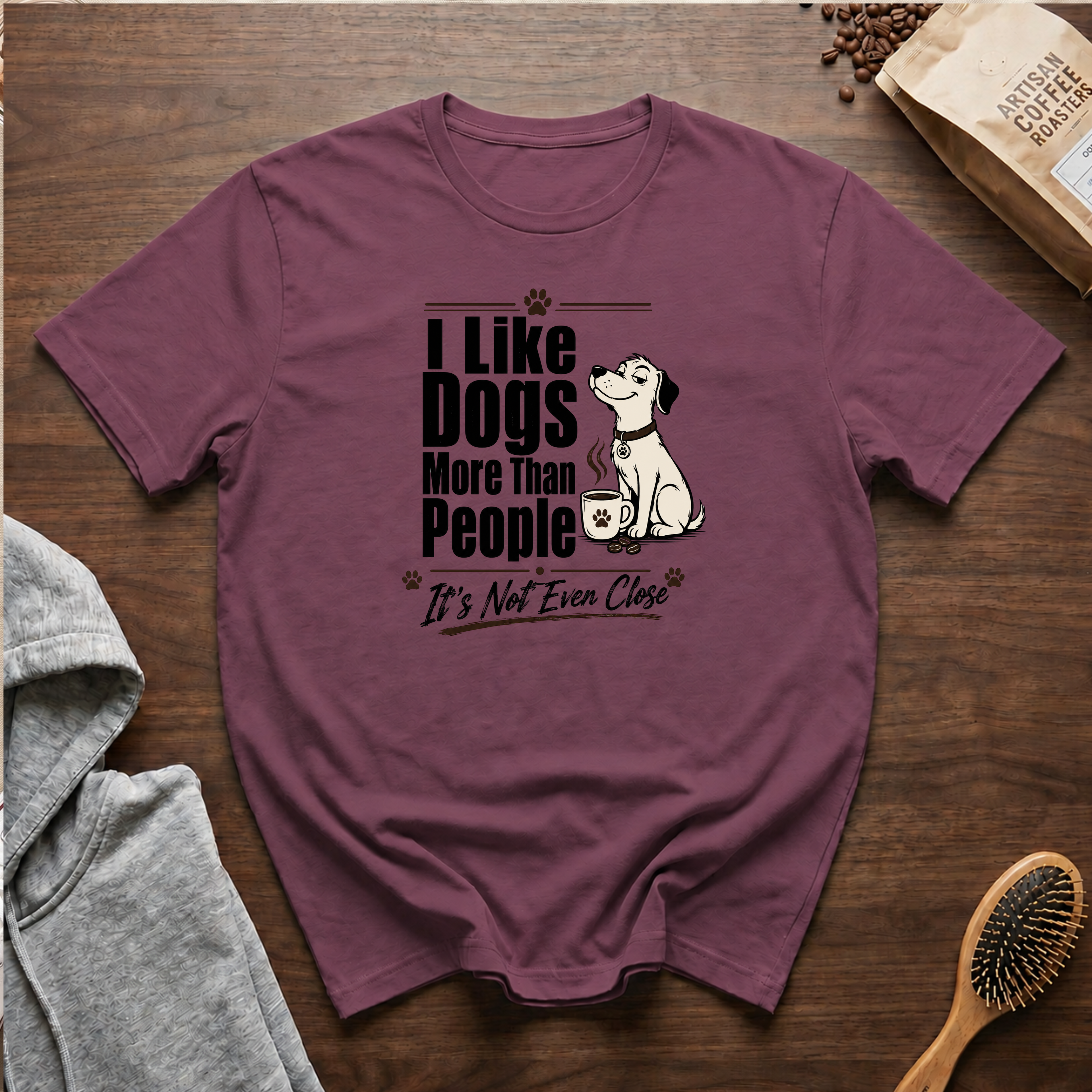 I Like Dogs More Than People T-Shirt