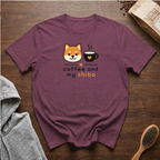 Coffee and My Shiba T-Shirt