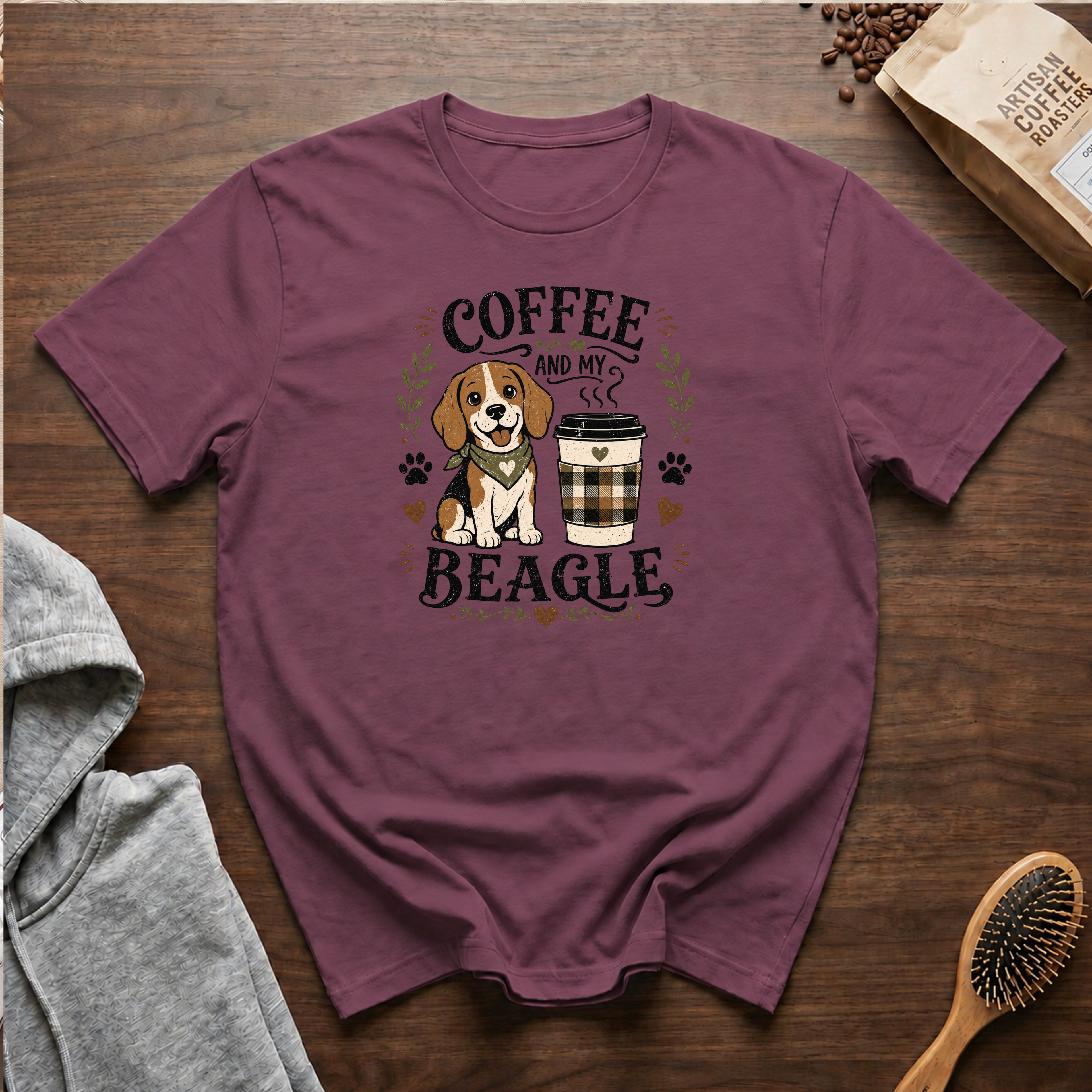 Coffee and My Beagle T-Shirt