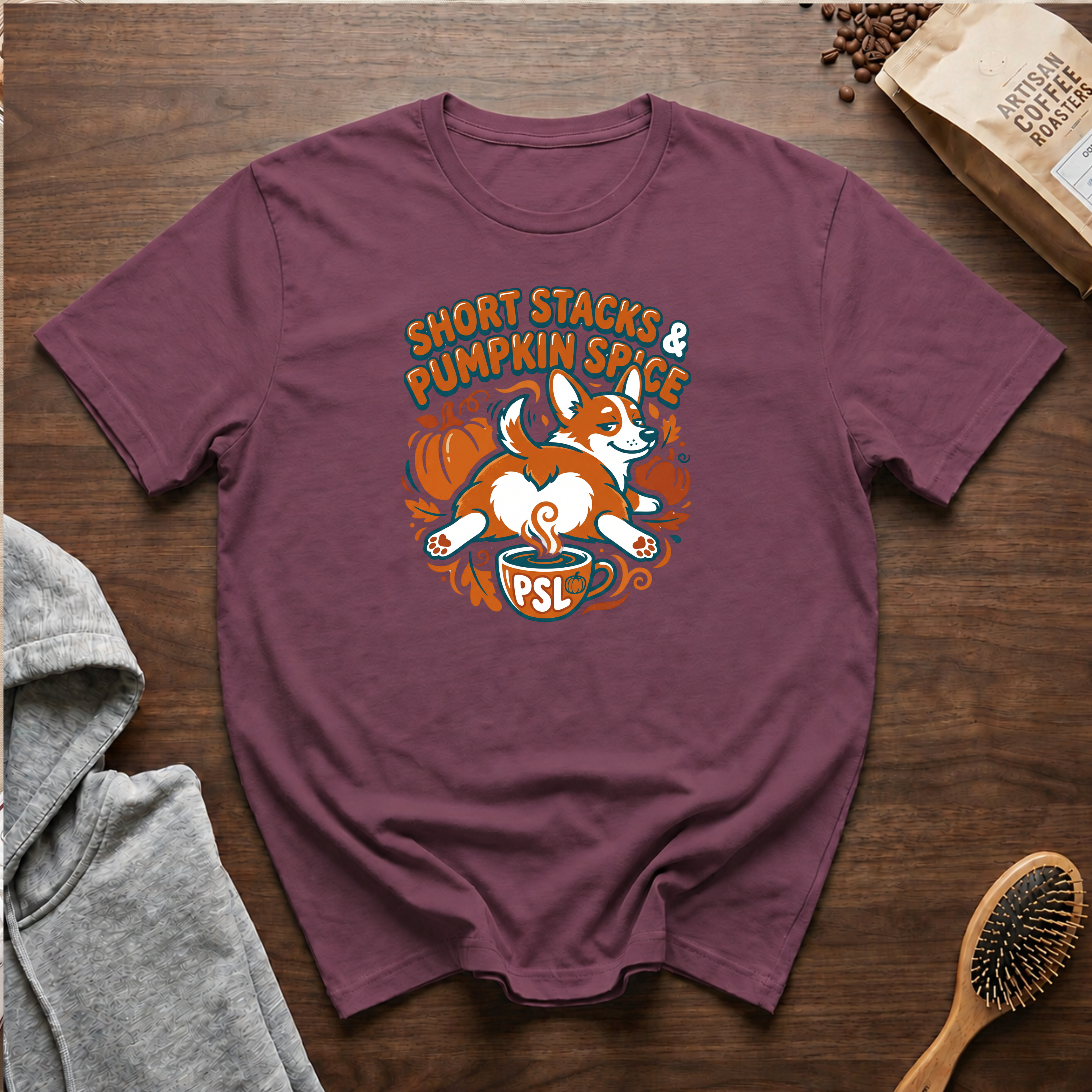 Short Stacks and Pumpkin Spice T-Shirt
