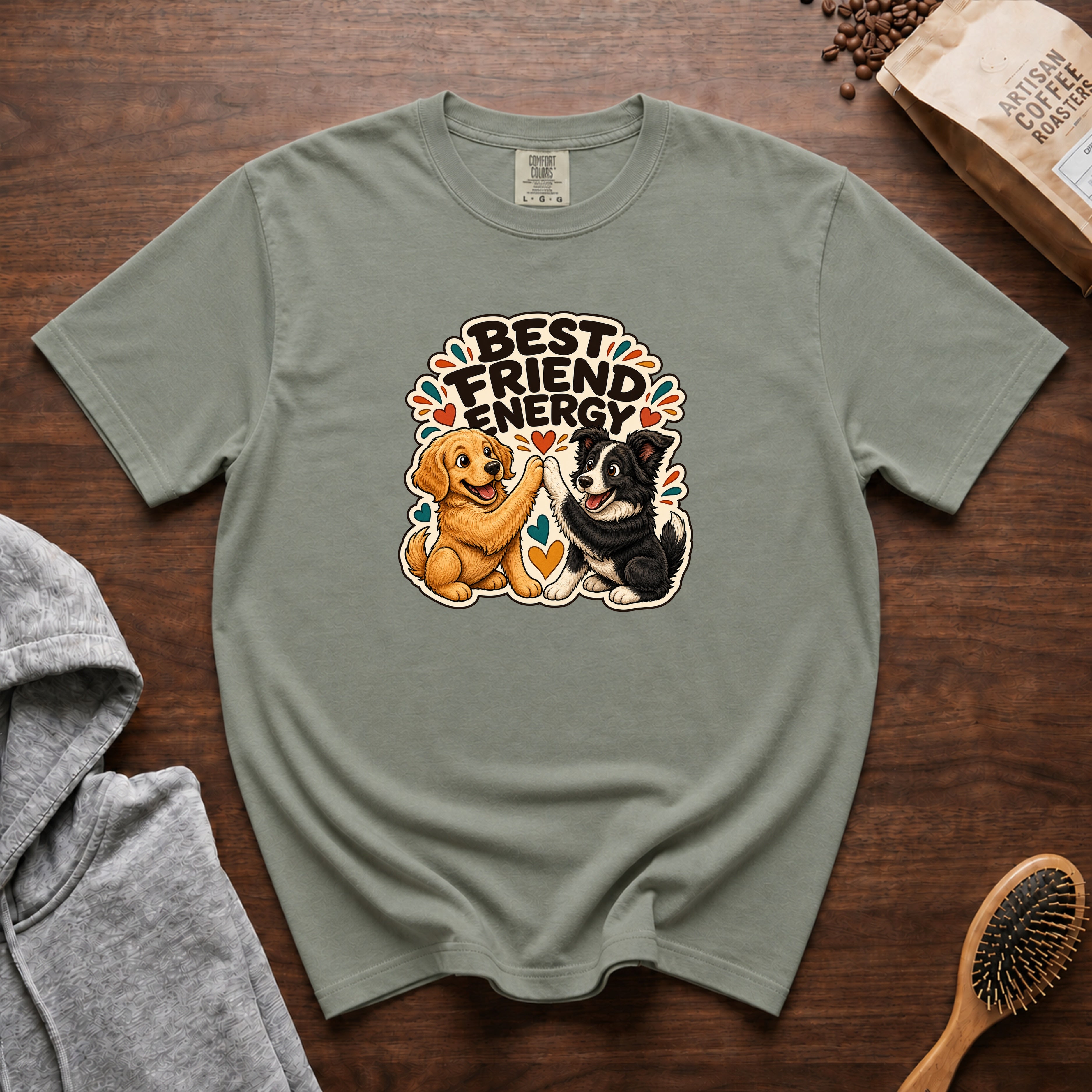Best Friend Energy T-Shirt — Bay