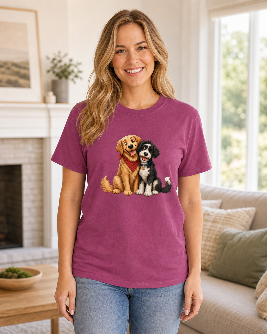 Best Friends T-Shirt | Dog Best Friend Lover Tee