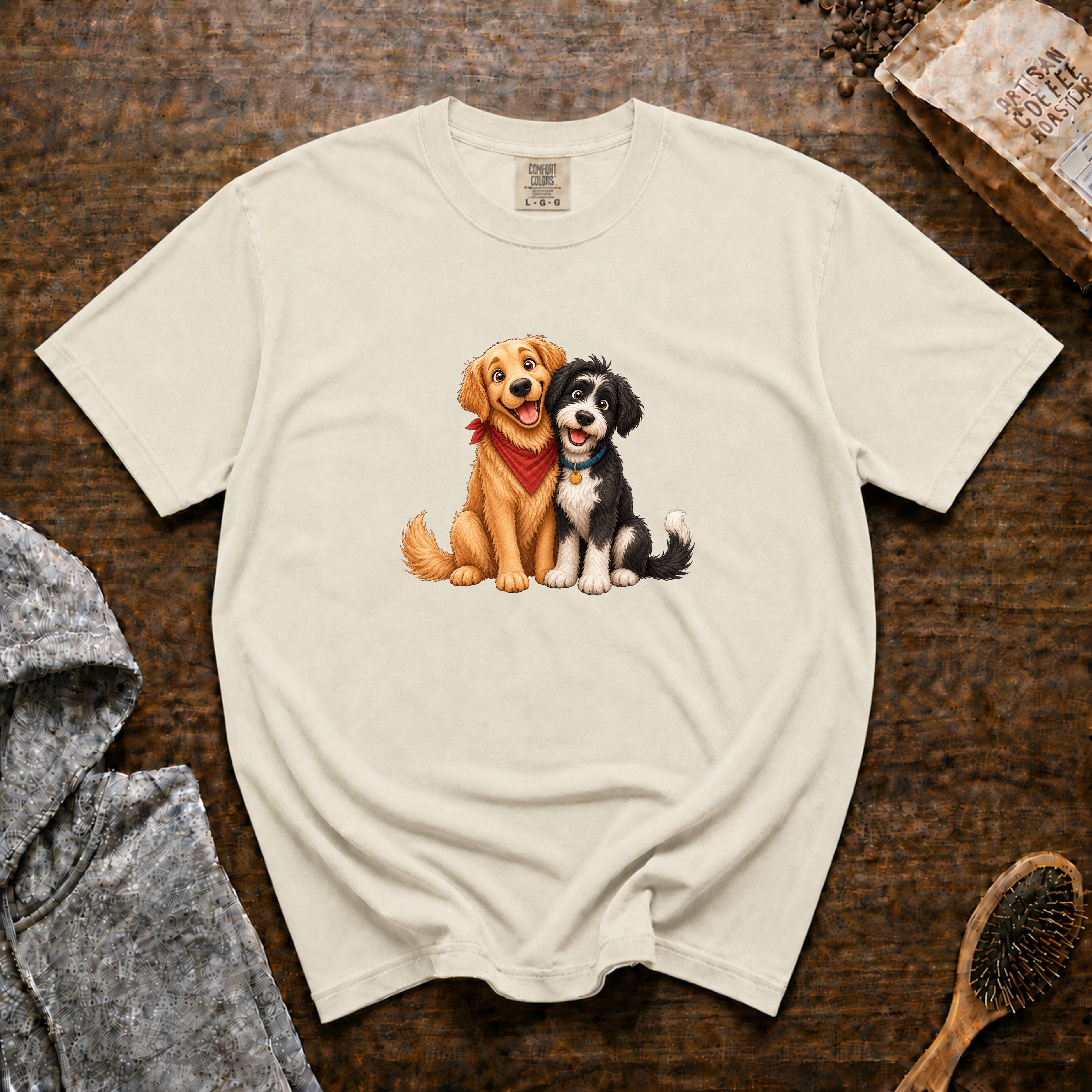 Best Friends 1 T-Shirt — Ivory