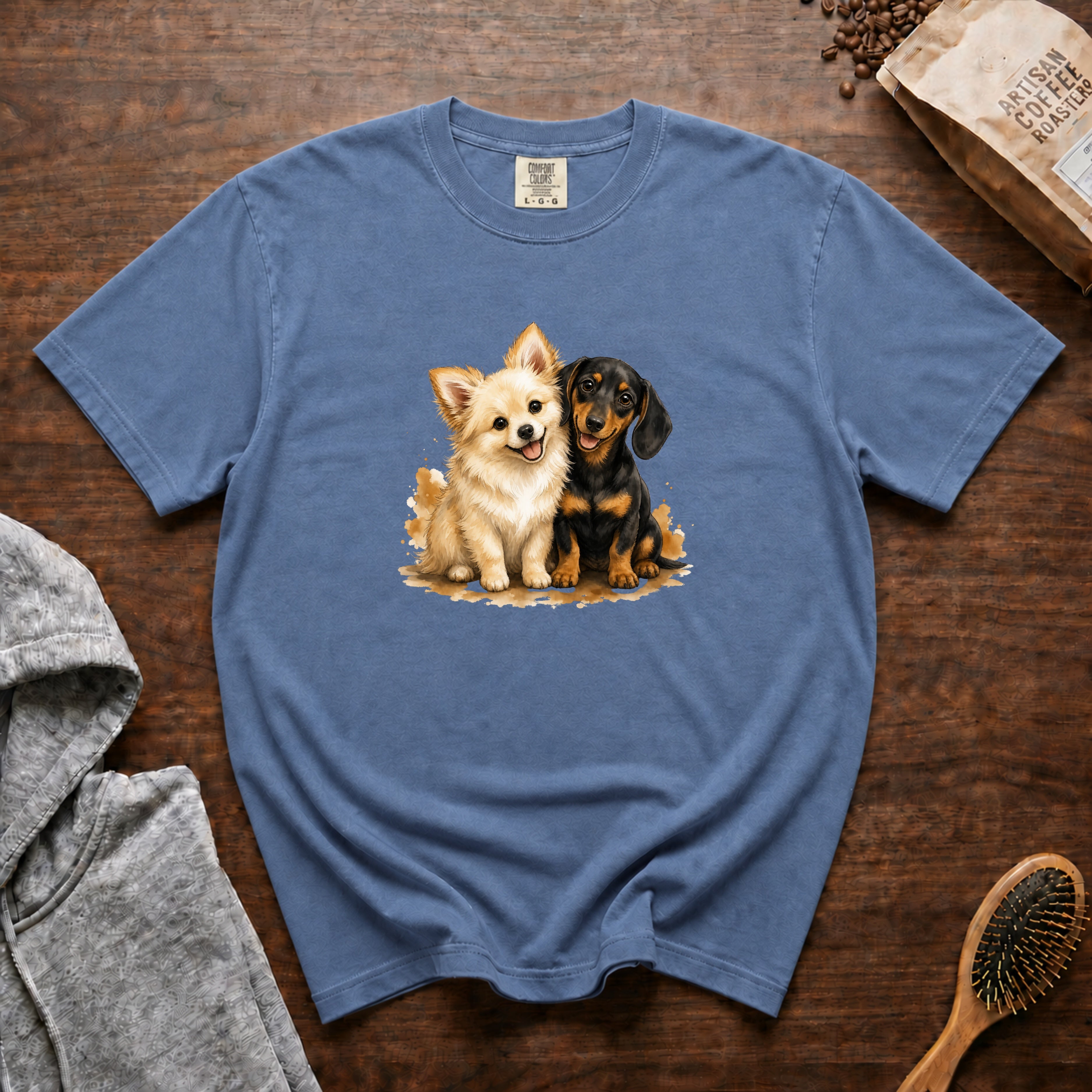 Best Friends T-Shirt — Blue Jean