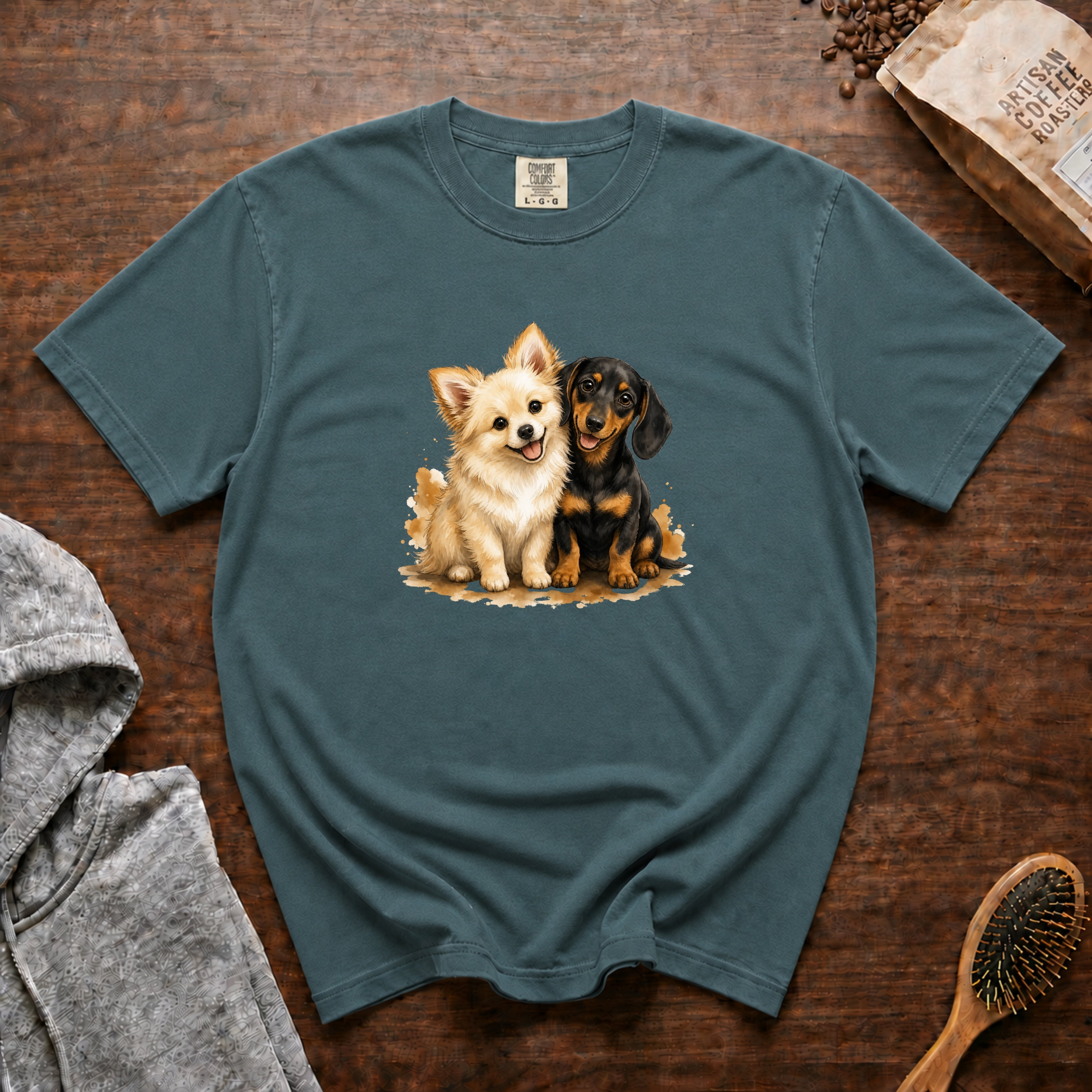 Best Friends T-Shirt — Blue Spruce