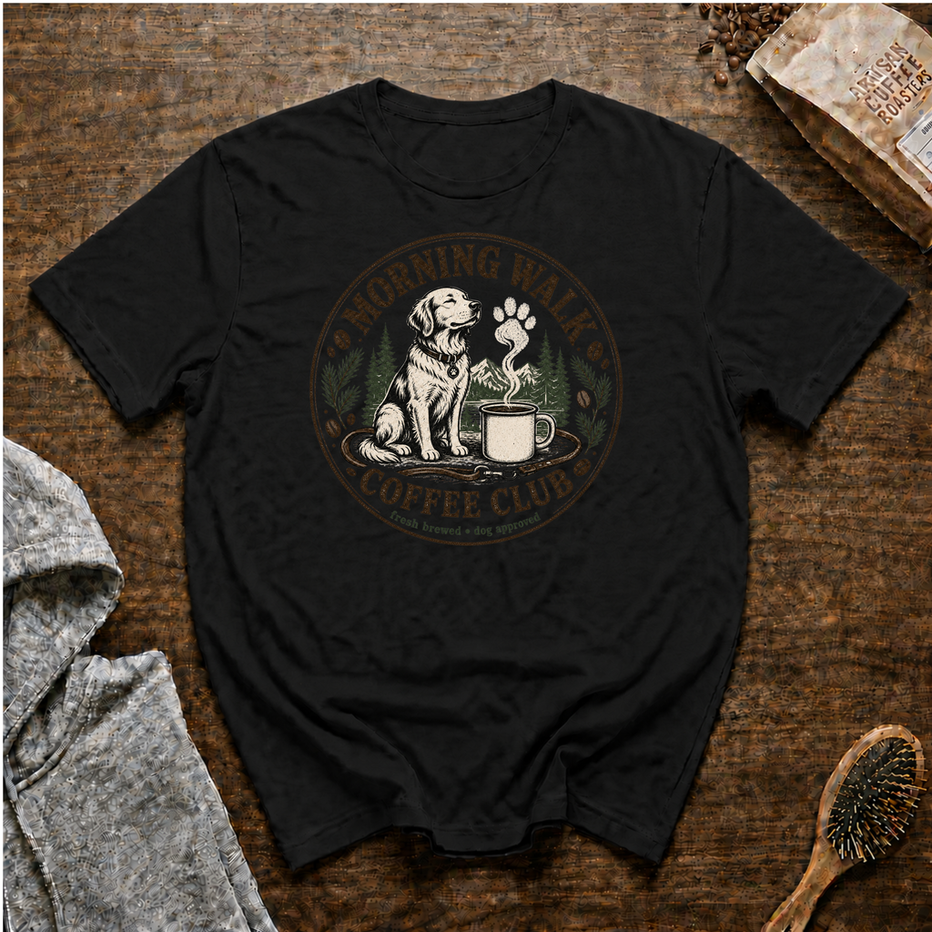 Morning Walk Coffee Club T-Shirt