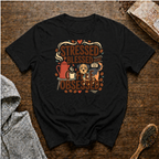 Stressed Blessed and Coffee Obsessed T-Shirt