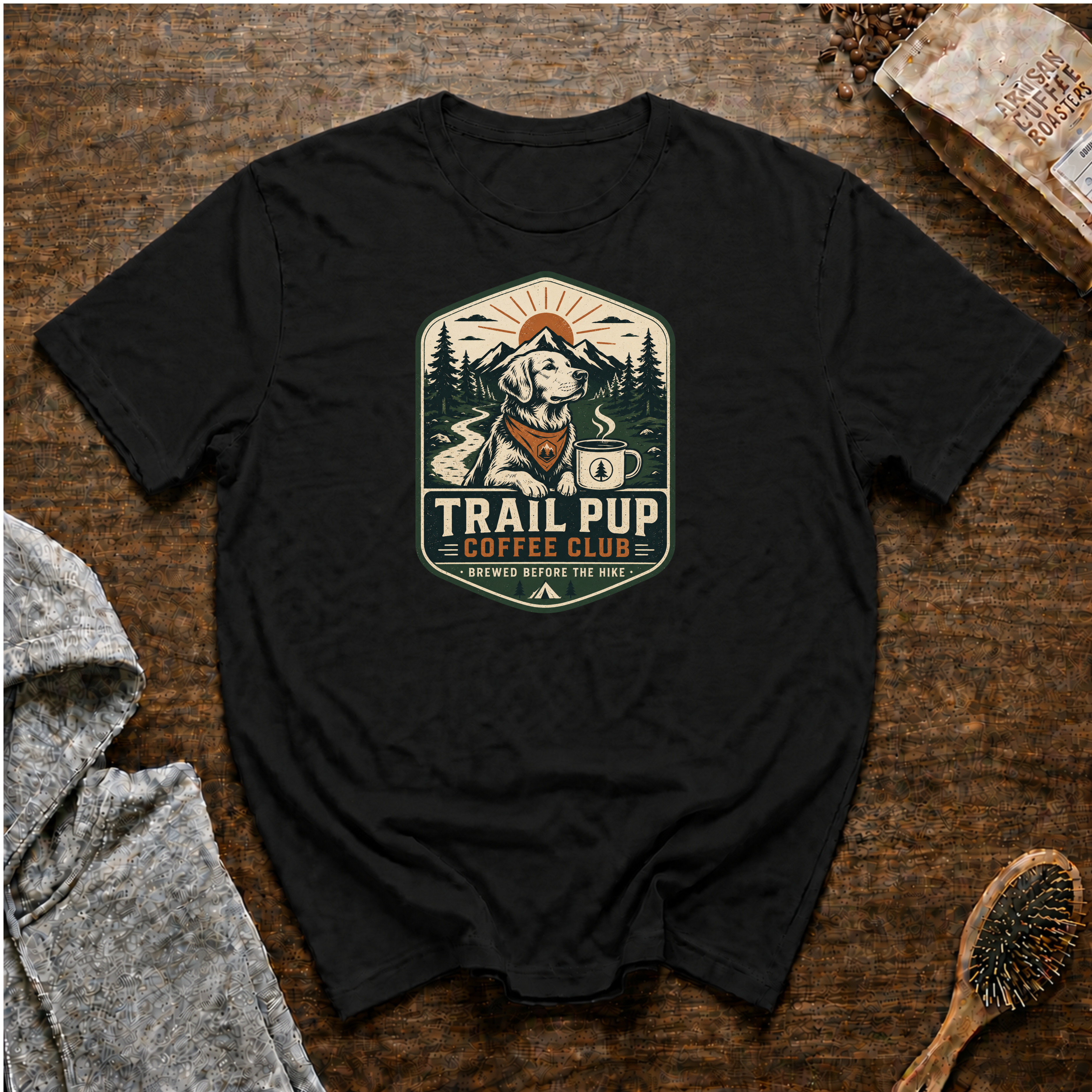 Trail Pup Coffee Club T-Shirt