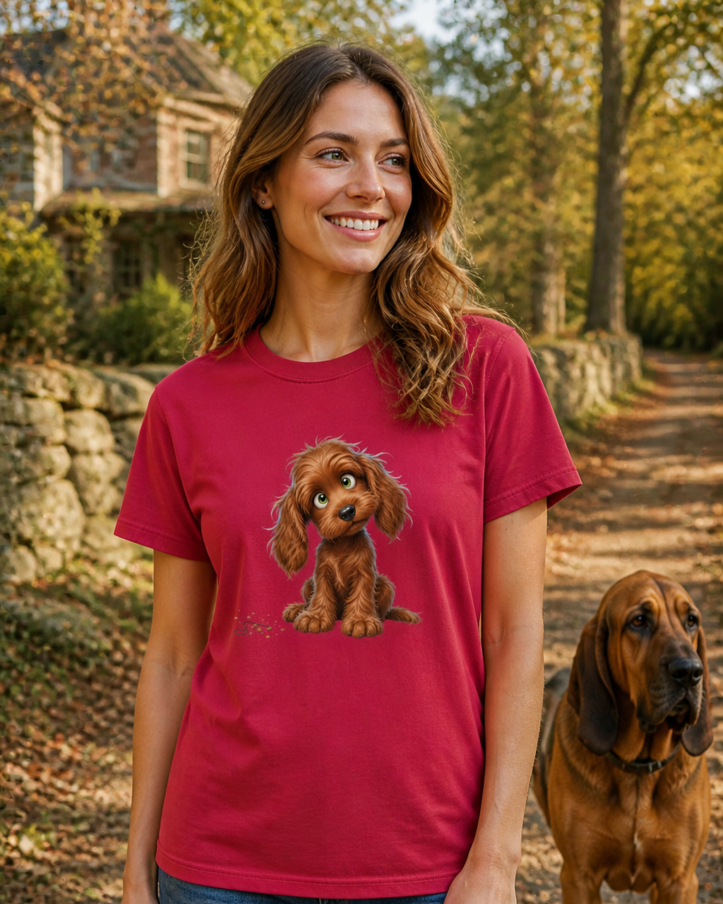 Bloodhound T-Shirt | Bloodhound Dog Lover Tee