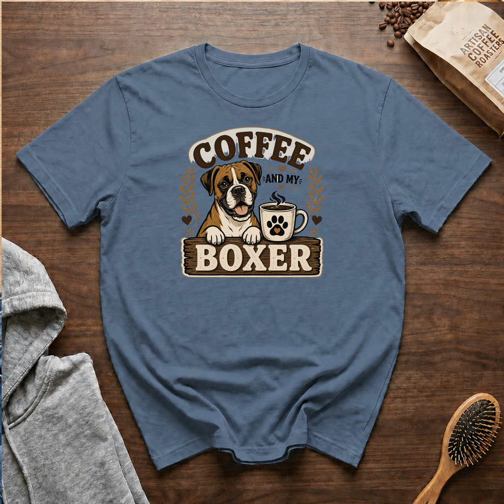 Coffee and My Boxer T-Shirt
