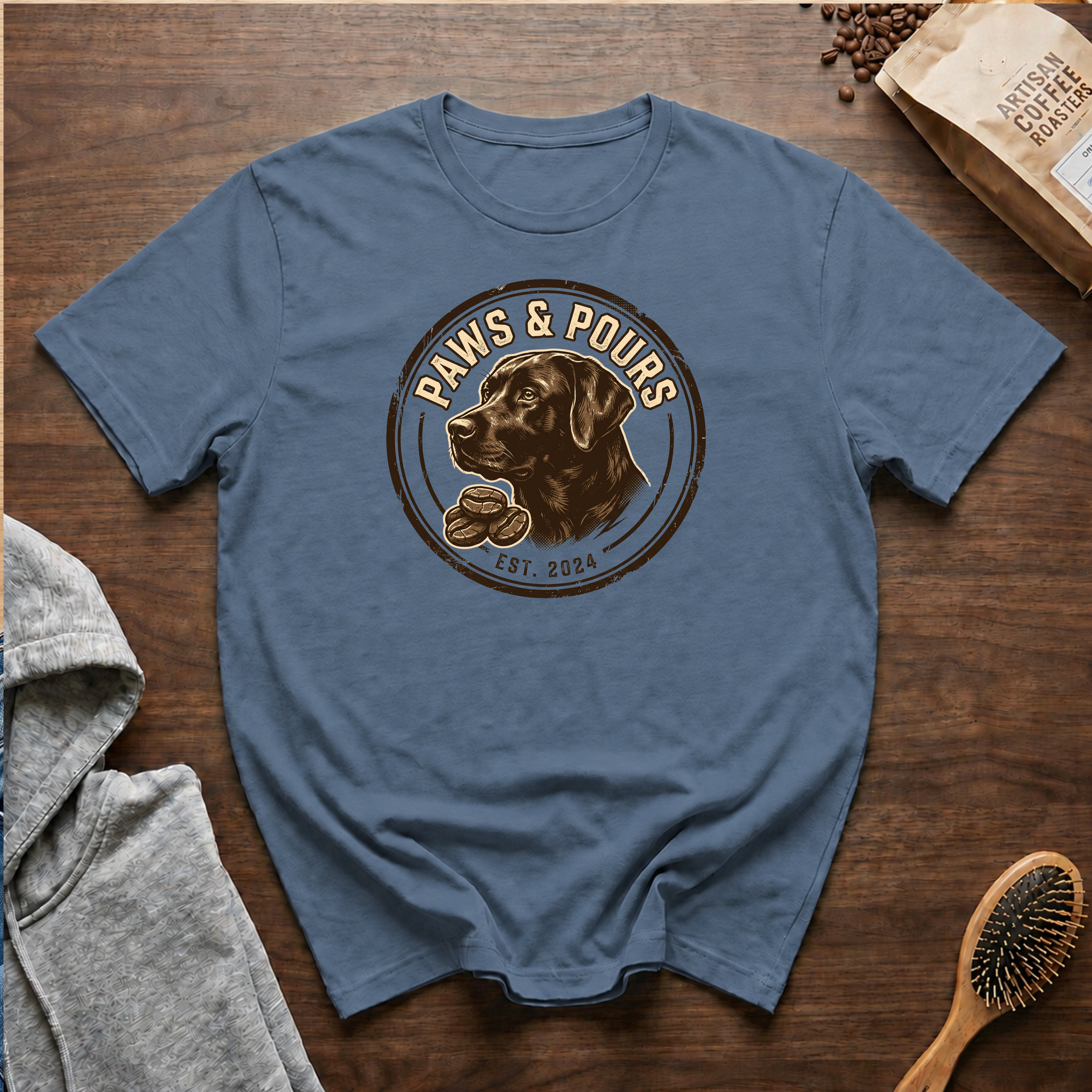 Paws and Pours T-Shirt