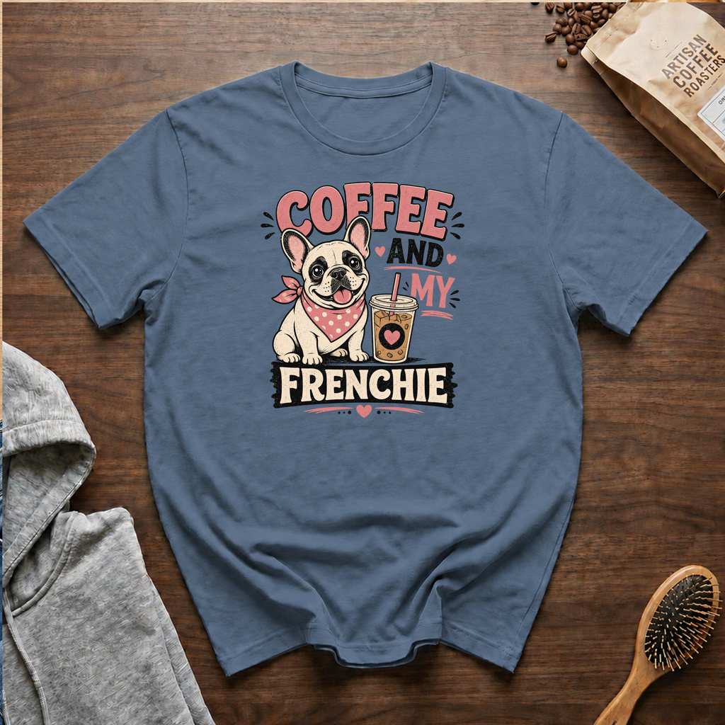 Coffee and My Frenchie T-Shirt