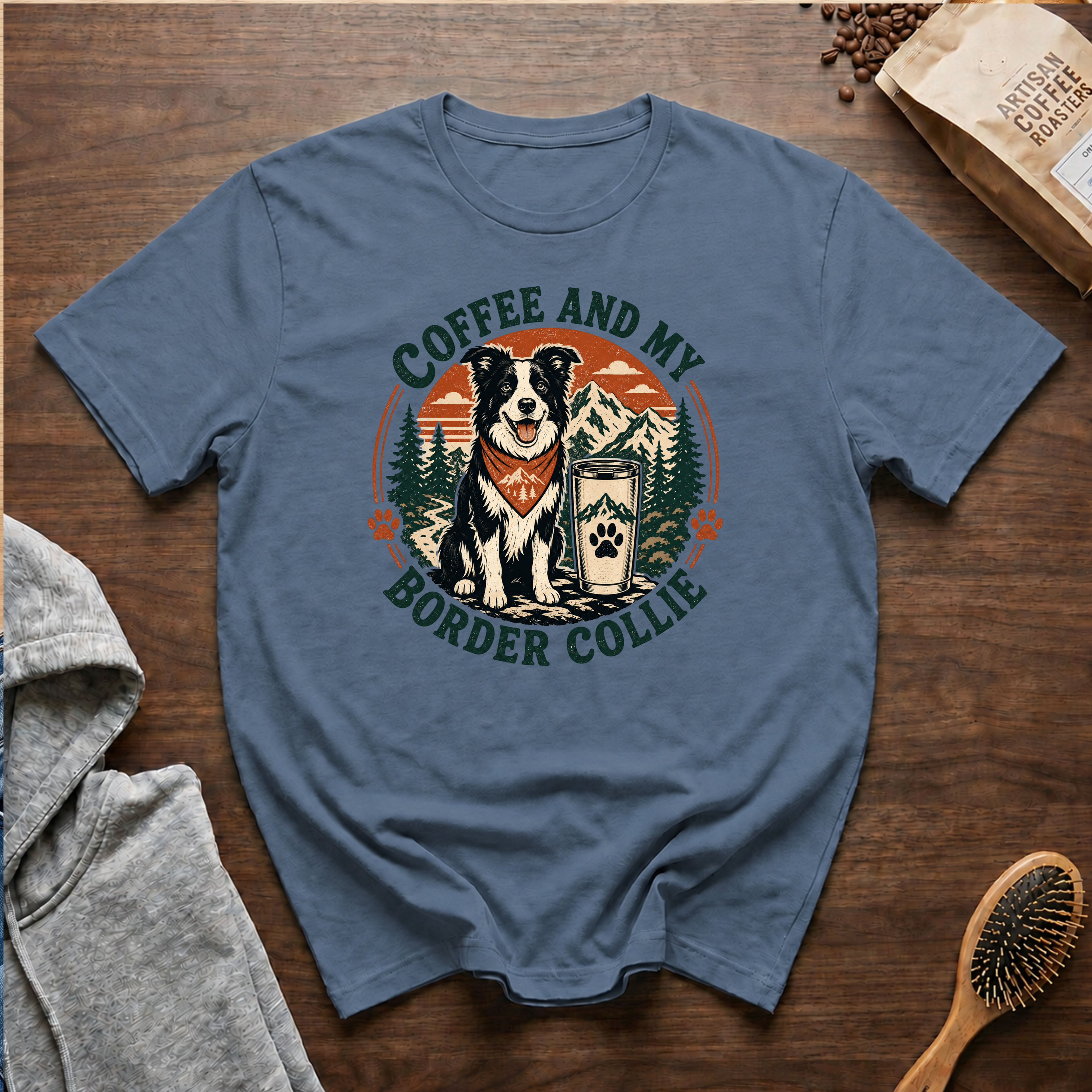 Coffee and My Border Collie T-Shirt