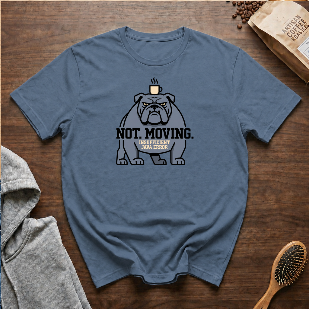 Not Moving Insufficient Java Error T-Shirt
