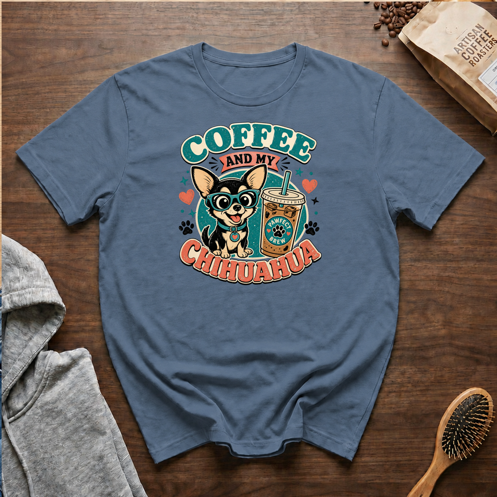Coffee and My Chihuahua T-Shirt