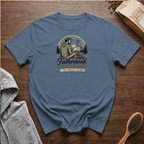 Fatherhood Coffee and Dogs T-Shirt