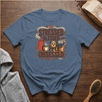 Stressed Blessed and Coffee Obsessed T-Shirt